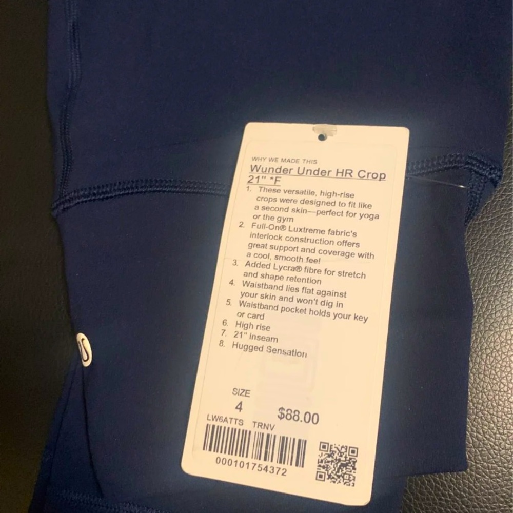 Lululemon wunder  under 21
